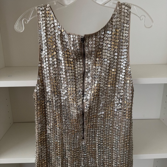 ALICE & OLIVIA Leighton Embellished A Line Dress - Picture 7 of 9